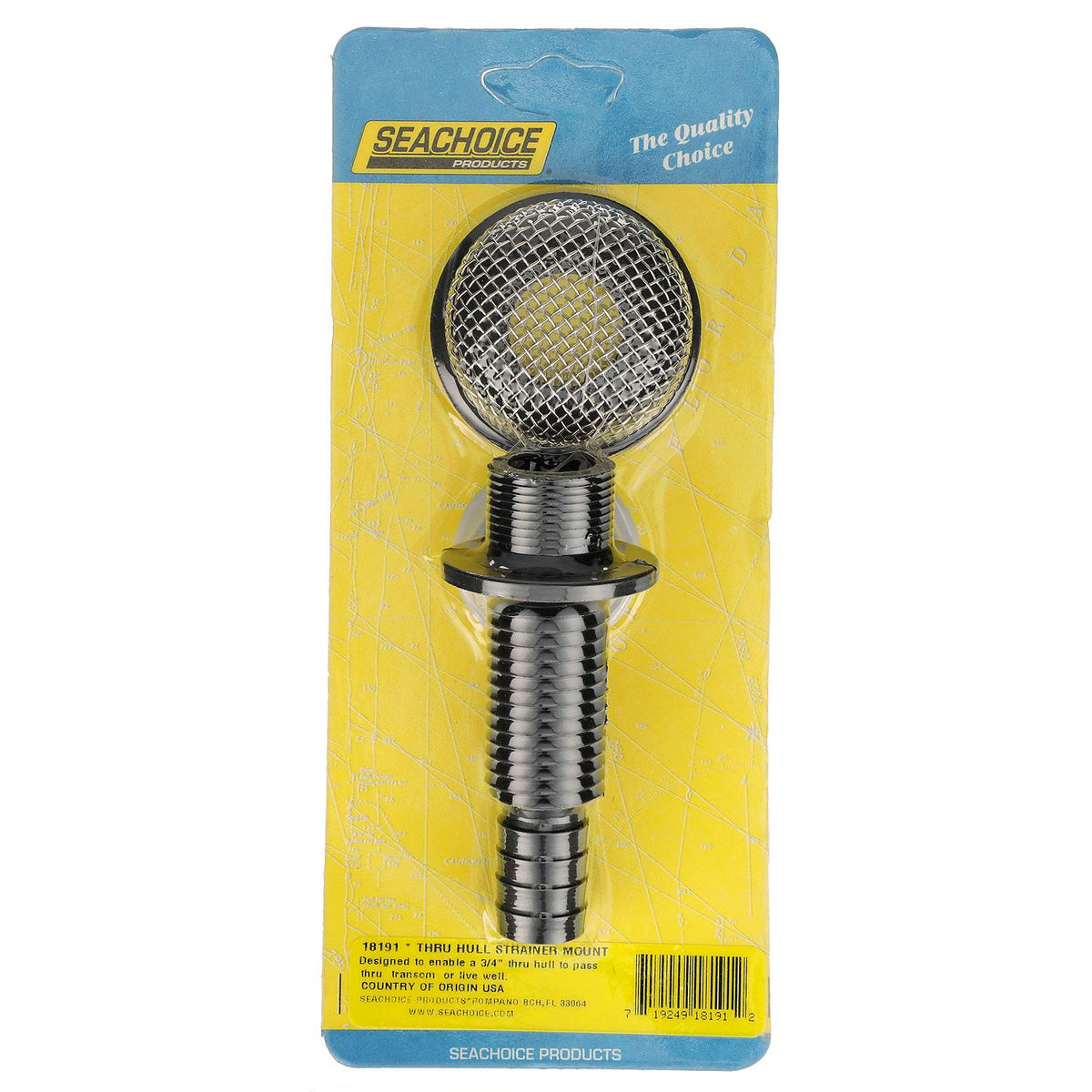 Seachoice 18191 Thru-Hull Strainer Mount
