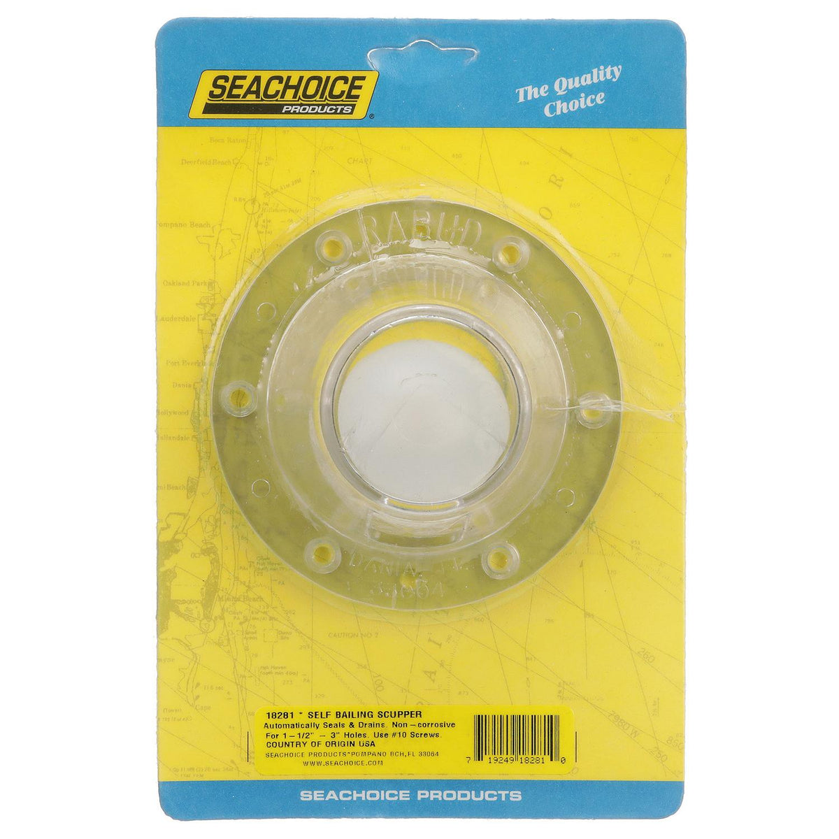 Seachoice Self Bailing Scupper