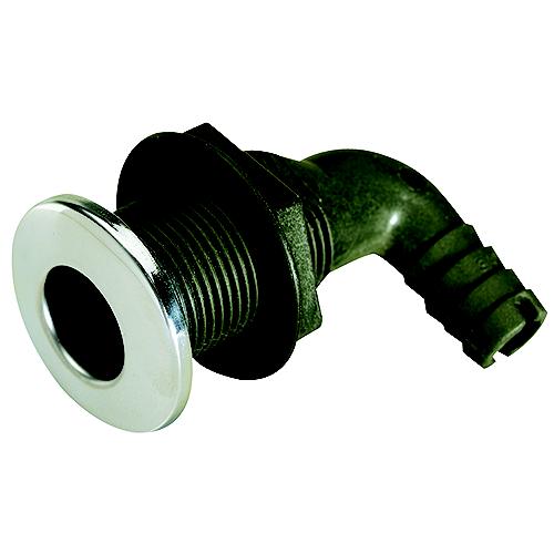 Seachoice 90 Degree Stainless Steel Covered Thru-Hull