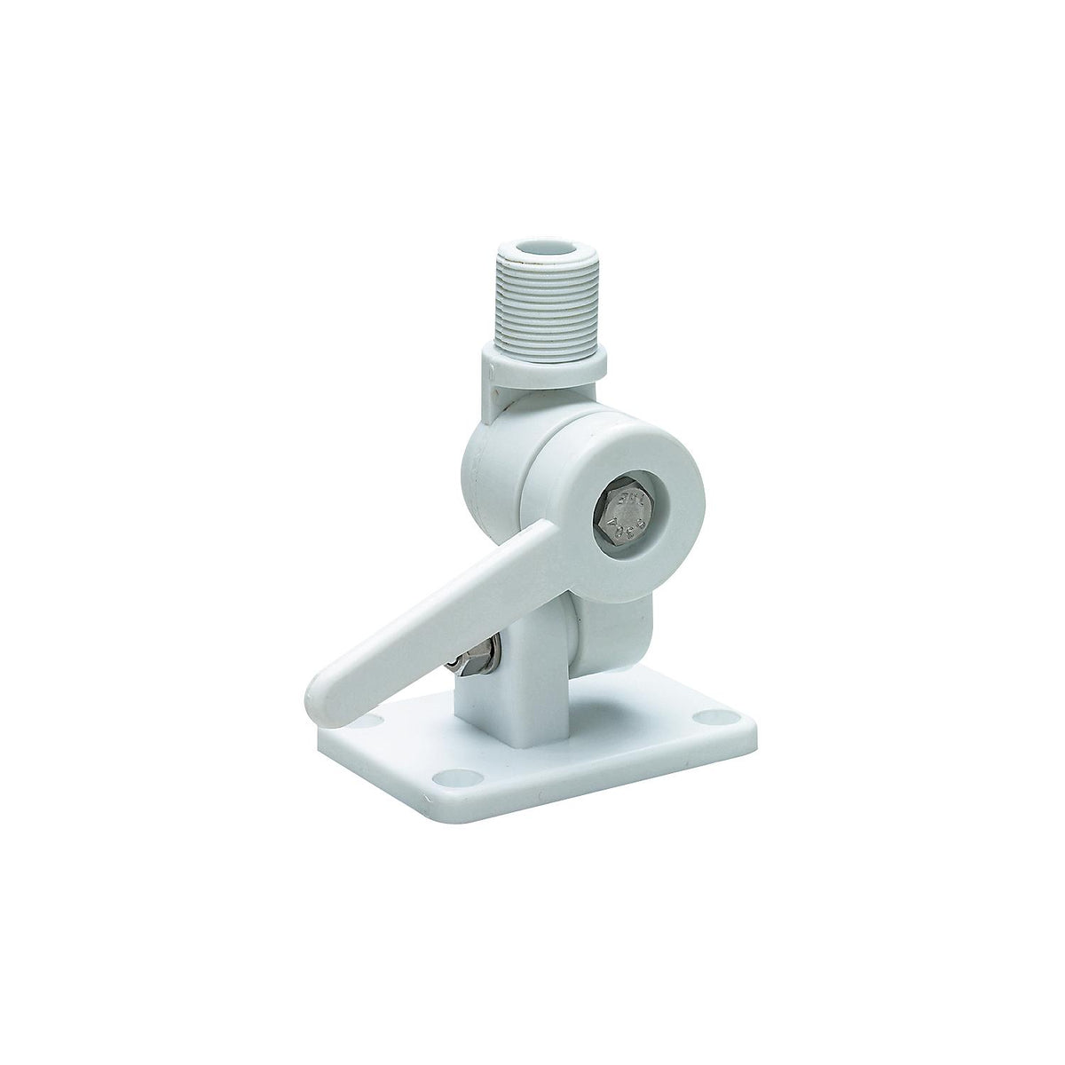Seachoice 19501 Nylon Antenna Ratchet Mount, White