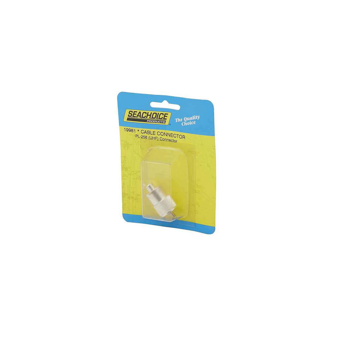 Seachoice 19981 Antenna Connector - Silver Plated - PL-258 (UHF)