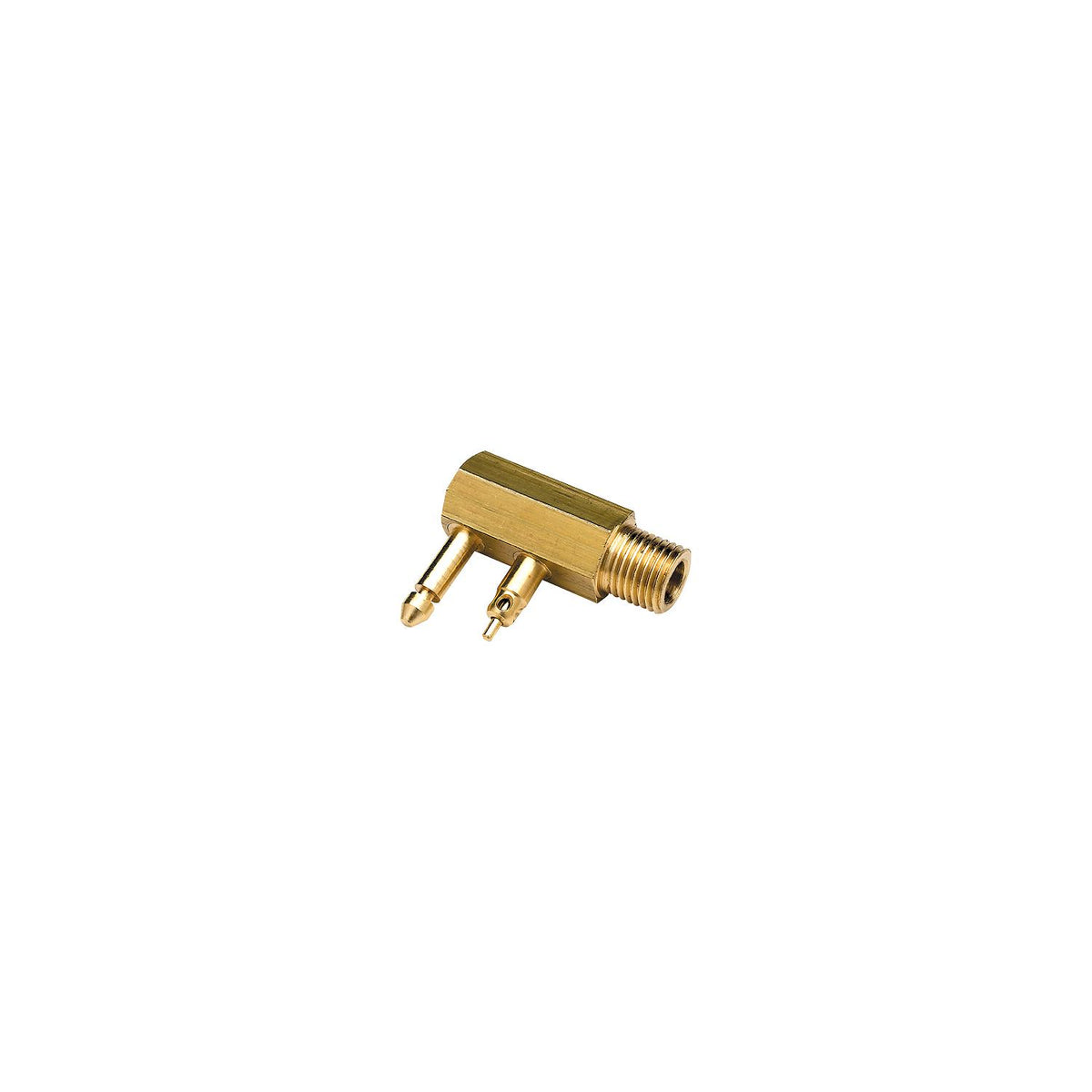 Seachoice Deluxe Fuel Connector For BRP/Evinrude/Johnson, Brass - Male Tank Fitting 1/4″ NPT