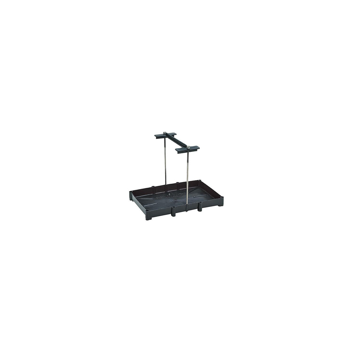 Seachoice 22021 Battery Tray With Stainless Steel Hold Down Rods
