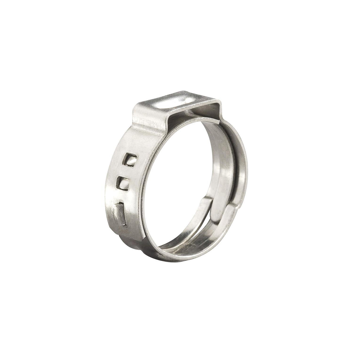Seachoice 23441 Stainless-Steel Pinch Hose Clamps, 3/8″ / 9.5mm OD - Bag of 10