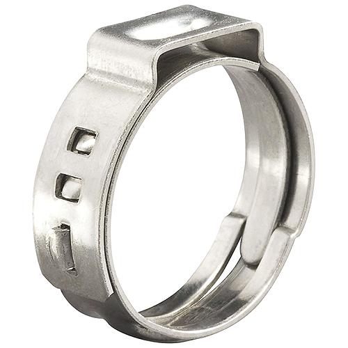 Seachoice 23443 Stainless-Steel Pinch Hose Clamps, 35/64″ / 14mm OD - Bag of 10