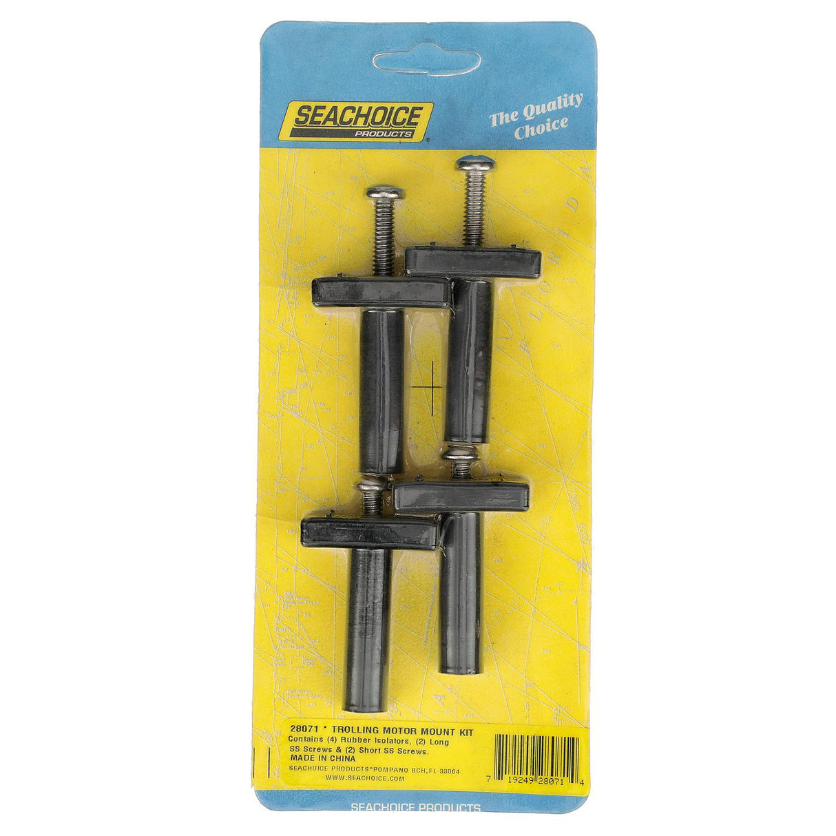 Seachoice Mounting Bolt and Isolator For Motorguide (Sold as Set of 4)