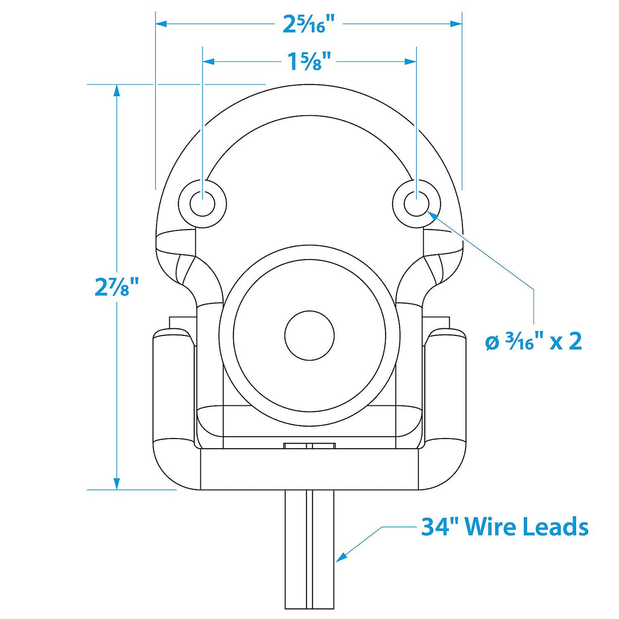 Seachoice Foot Control Switch For Manually Operated Trolling Motors