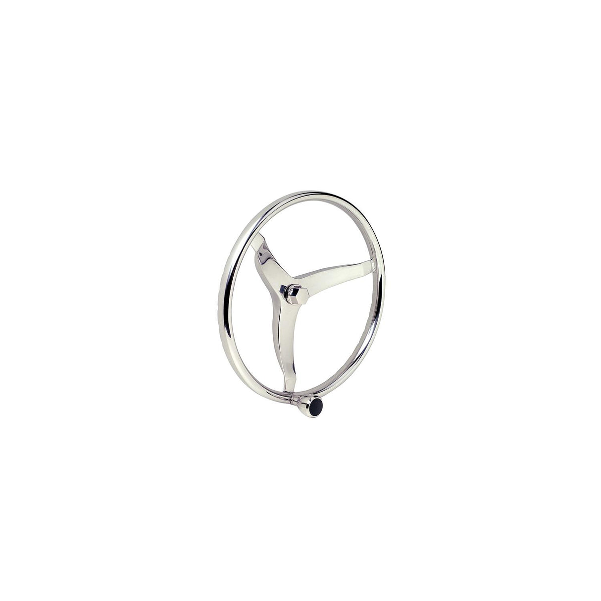 Seachoice Stainless Steel Sports Steering Wheel With Turning Knob