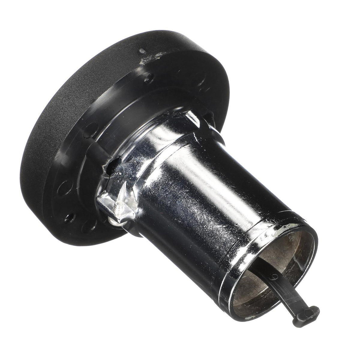 Seachoice Chrome Plated Zinc Gas Deck Fill With Cap (Strap Tether) For 1-1/2″ Hose