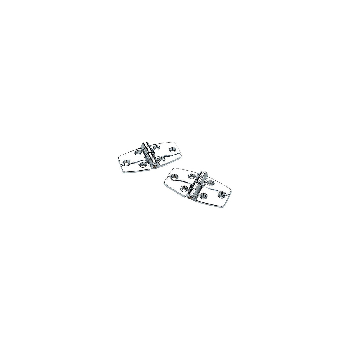 Seachoice 34231 (2) 3″ x 1-1/2″ Chrome Plated Zinc Utility Hinges