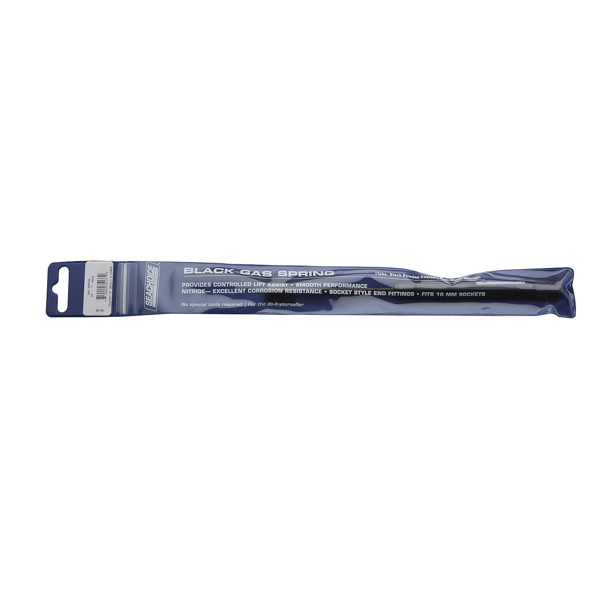 Seachoice 35133, Black Gas SpringCompressed: 7.0″, Extended 10″