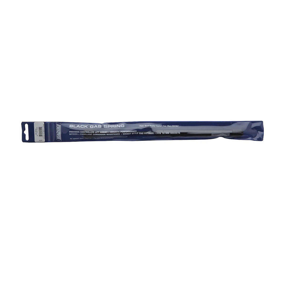Seachoice 35154, Black Gas Spring Compressed: 9.5″, Extended 15″