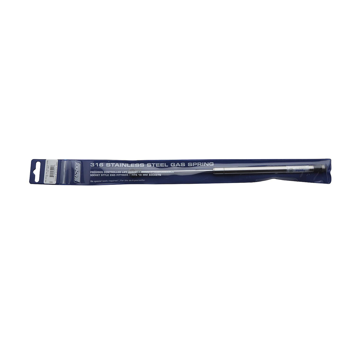 Seachoice 35223, 316 Stainless Steel Gas SpringCompressed: 9.5″, Extended 15″