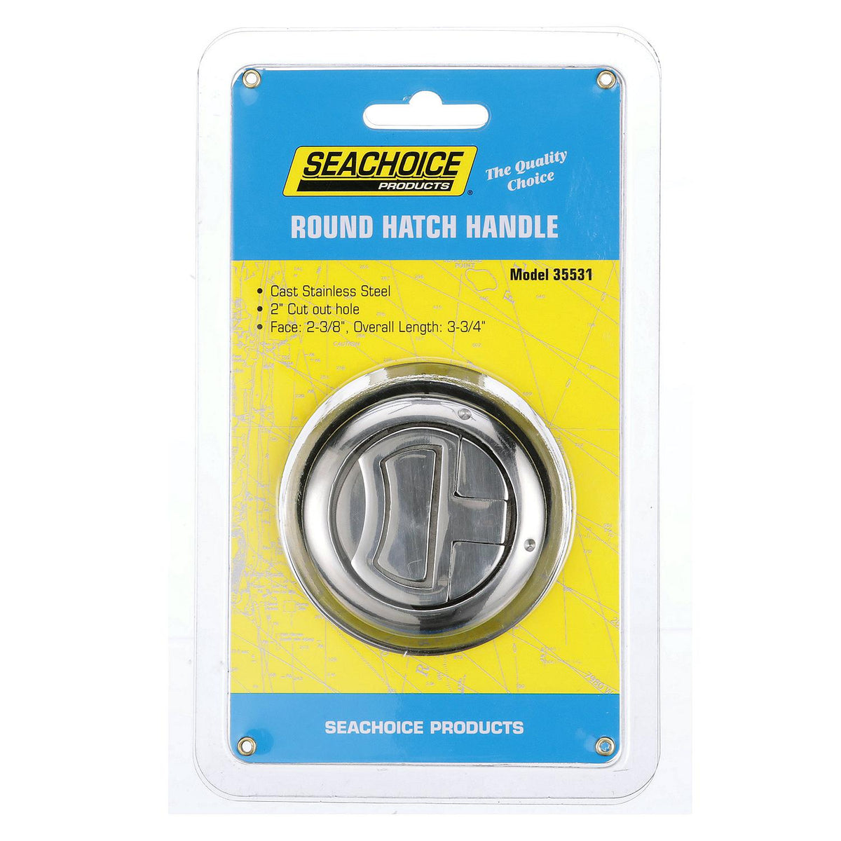 Seachoice 35531 Round Hatch Handle