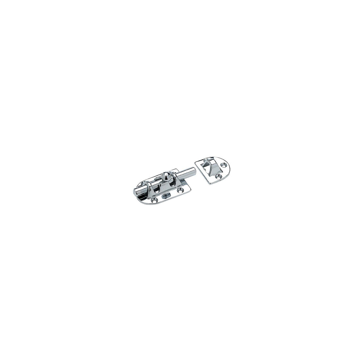 SeaChoice Chrome Plated Bronze Barrel Bolt