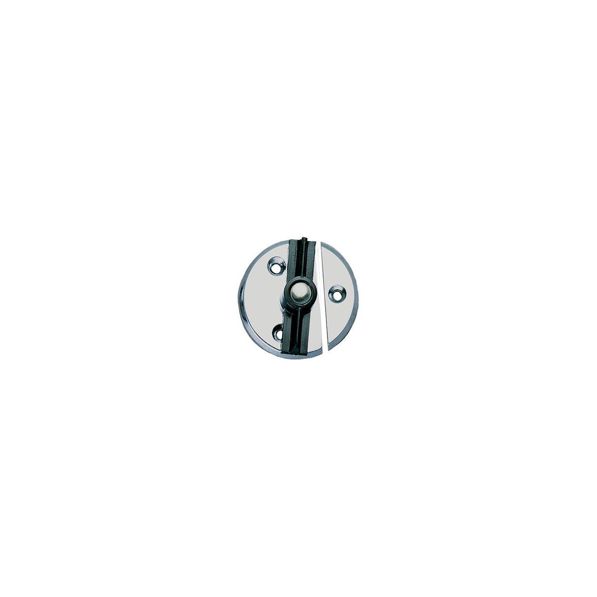 Seachoice Chrome Plated Zinc Door Button With Spring