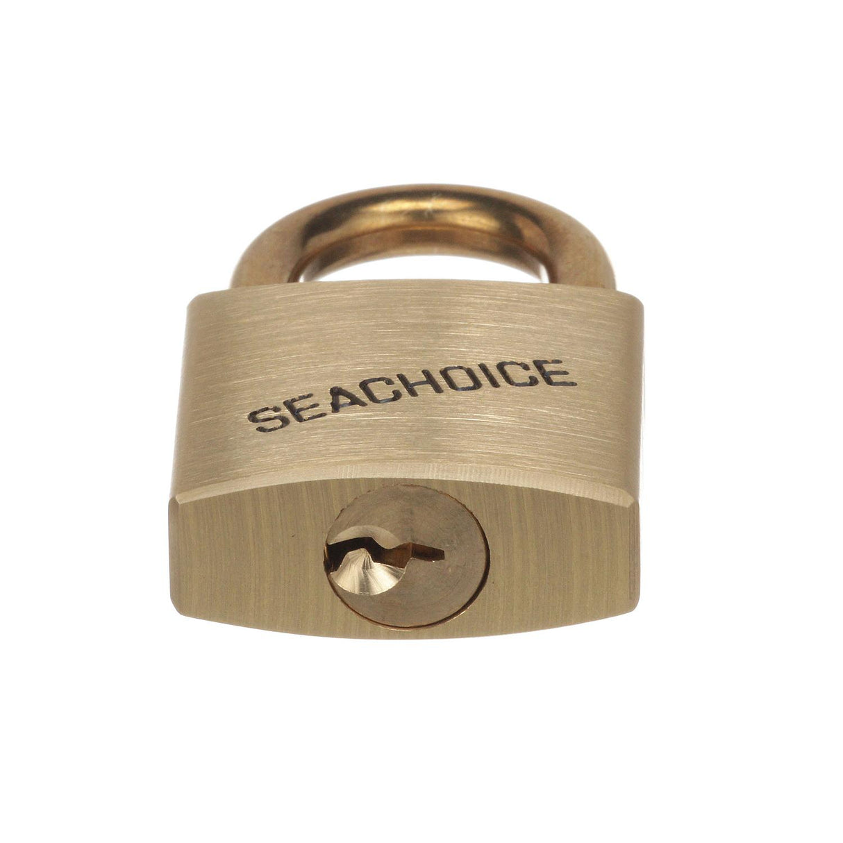 Seachoice 37201 1-1/4" Solid Brass Body Padlock - Single Lock