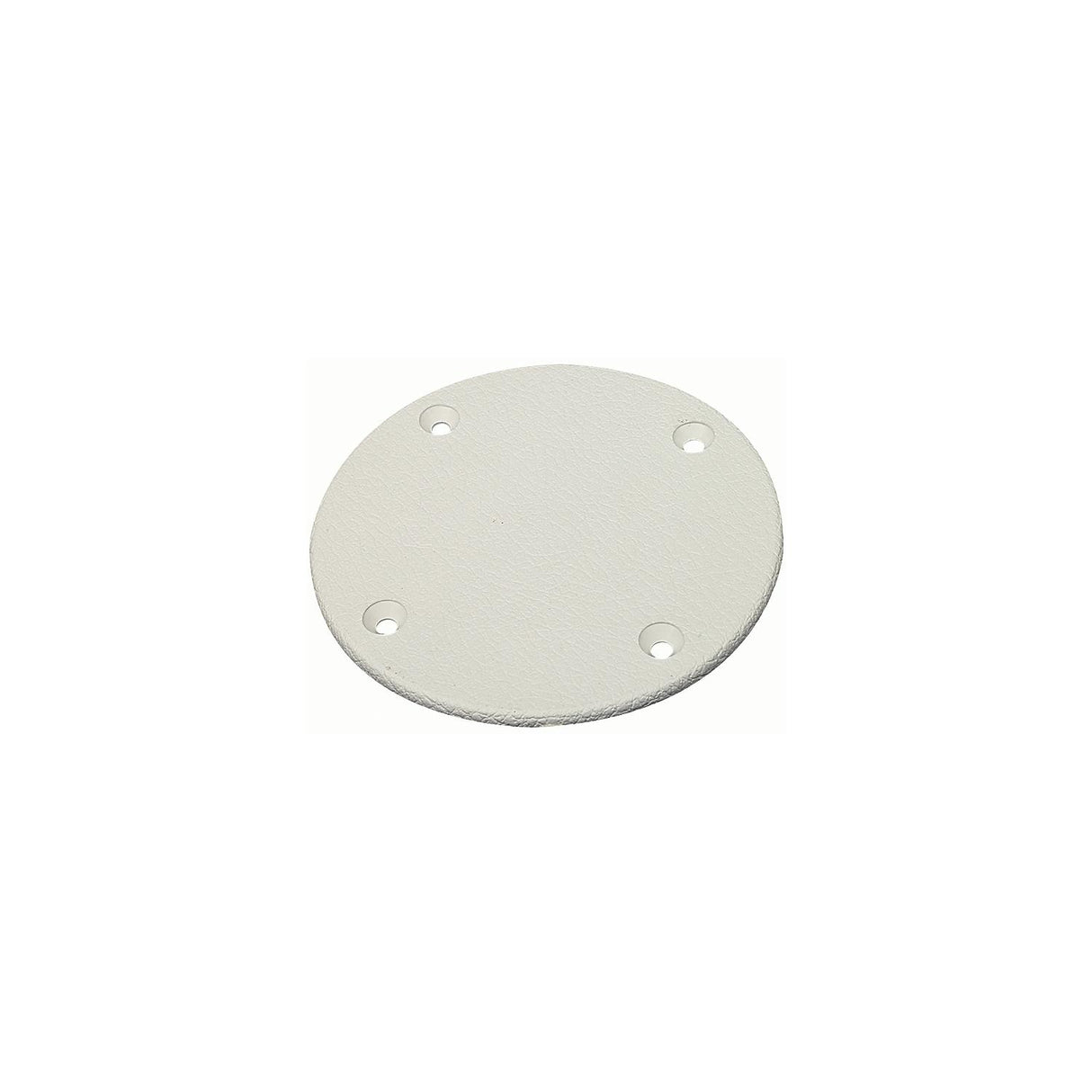 Seachoice Polypropylene Cover Plate Arctic White OD: 4-1/8"