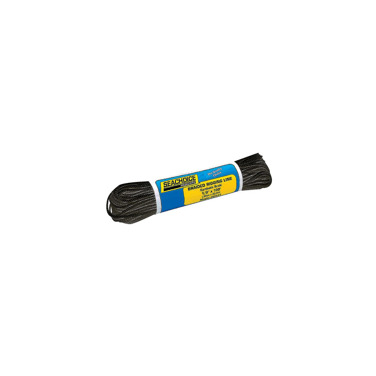 Seachoice Braided Utility Line 1/8″ x 100' Black