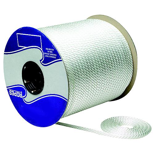 Sld Brd Nylon -White-1/8 X 1000