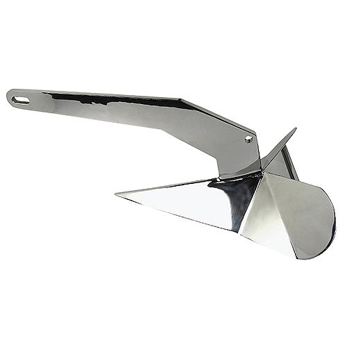 Seachoice Stainless Steel Plow Anchor, 44 lbs.