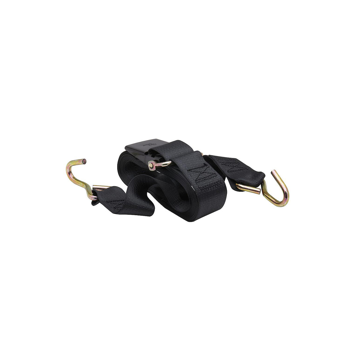 Seachoice Premium Gunwale Trailer Tie Down Strap 2″ Wide - Black