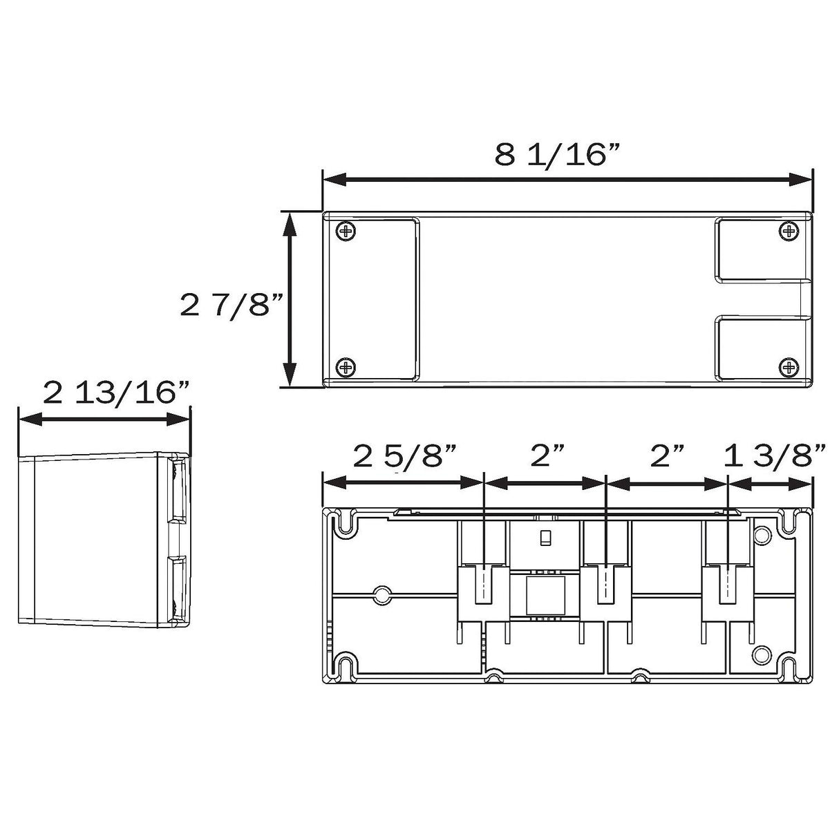 Waterproof Over 80″ Universal Tail Light 7-Function, Passenger Side