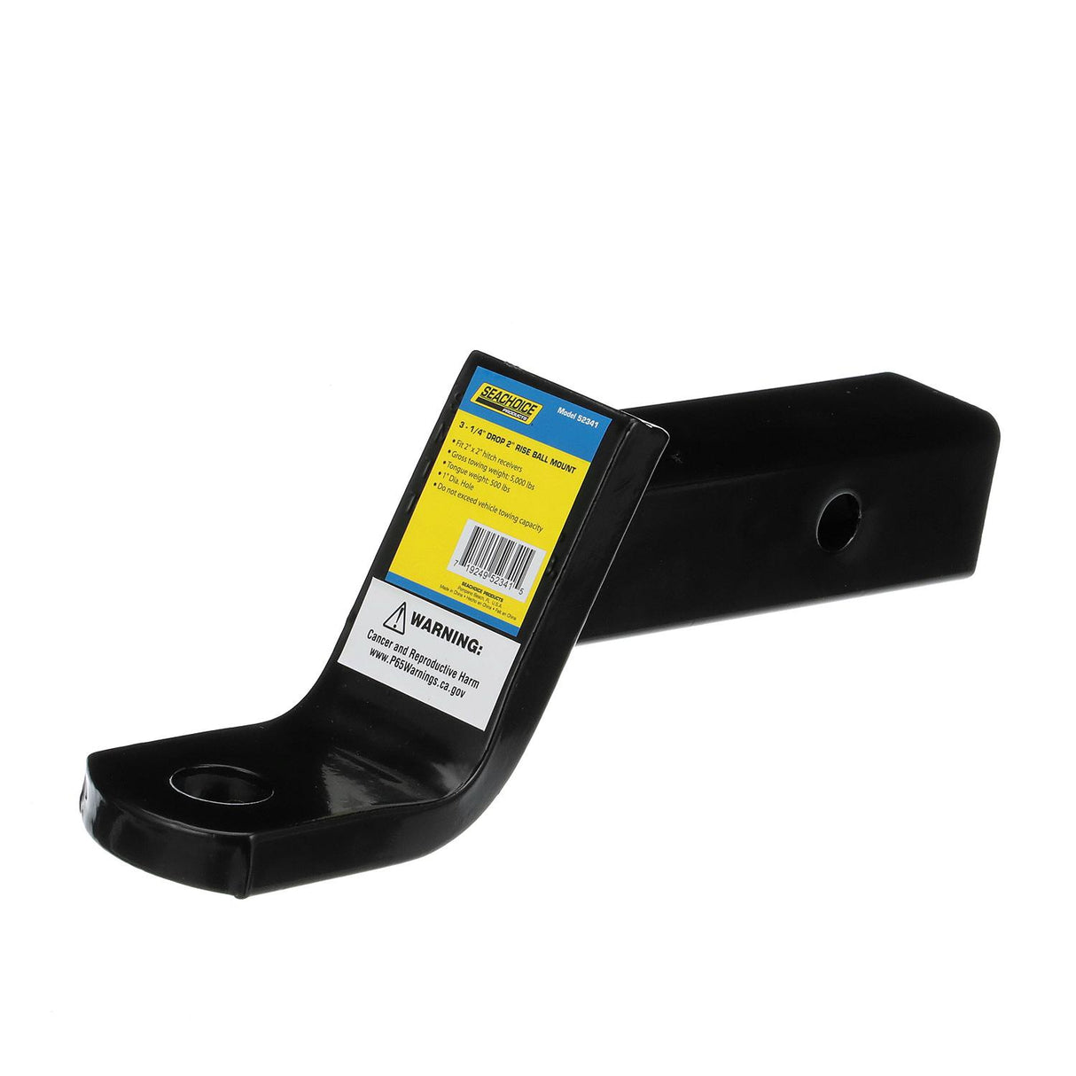 Seachoice 52341 Trailer Ball Mount, 2" Hi-Low