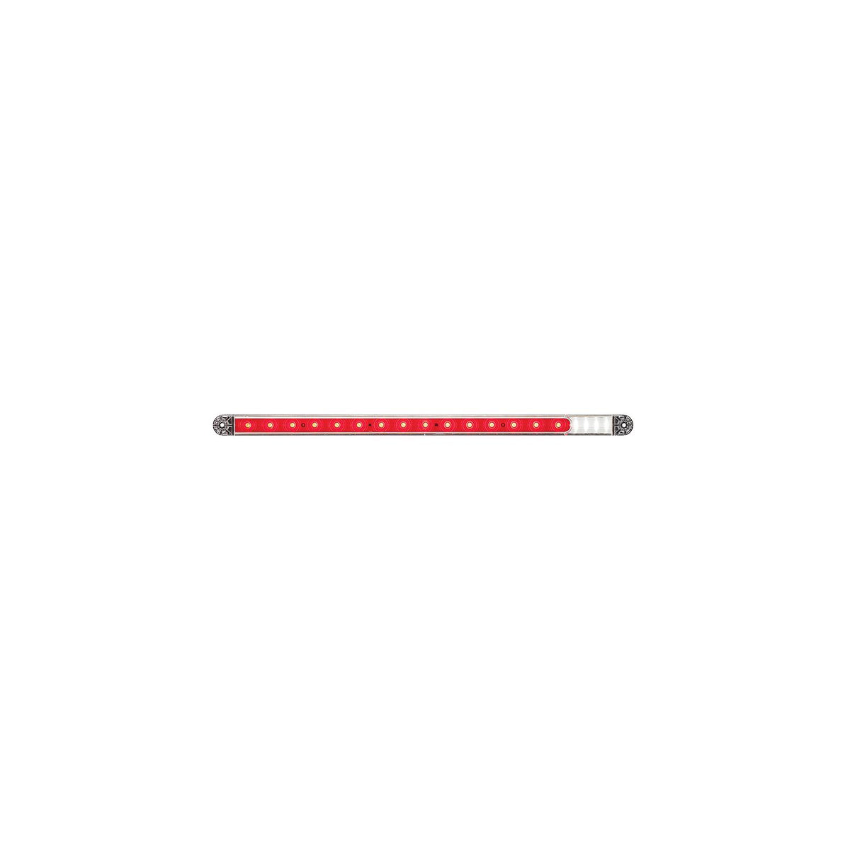 Seachoice 53003 LED Thinline Stop/Turn/Tail/Backup Light, Surface Mount, 20.5″