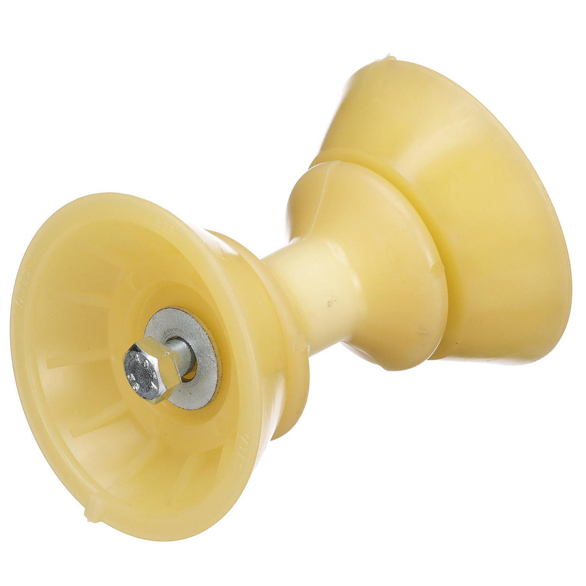 Seachoice Non-Marking TP Yellow Rubber Bow Roller With Bells 1/2″ ID