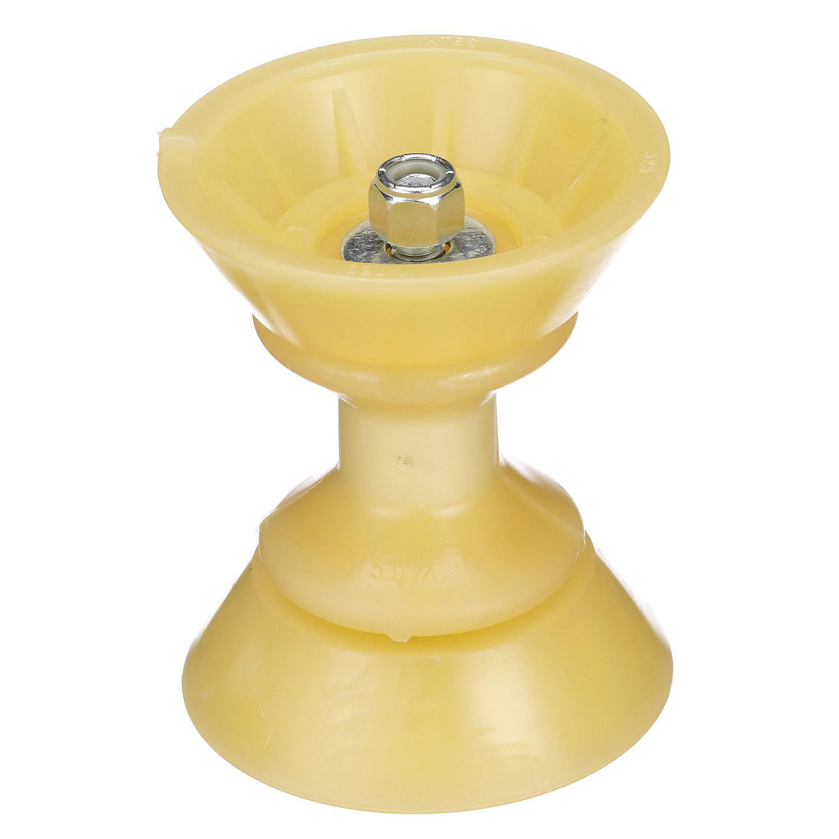 Seachoice Non-Marking TP Yellow Rubber Bow Roller With Bells 1/2″ ID