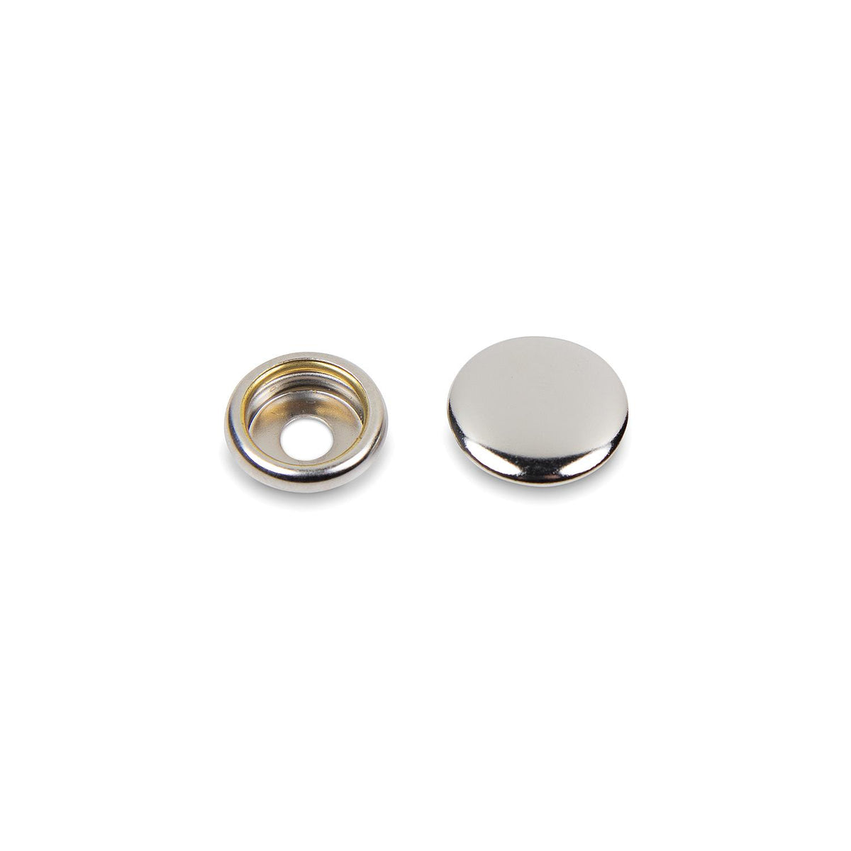 Seachoice Stainless Steel Button Socket With Barrel, 1/4″, 6 Sets