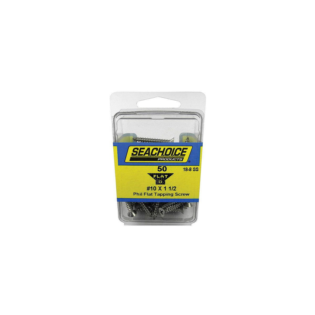 Seachoice 59964 Stainless Steel Phillips Machine Screw - Flat Head