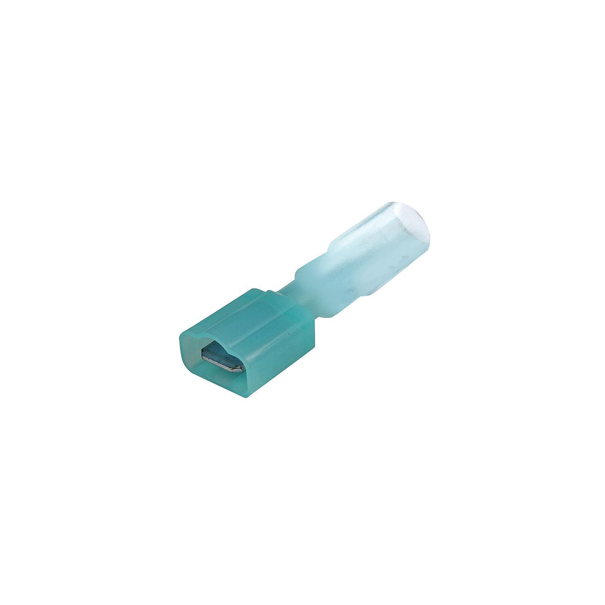 Seachoice 60301 3-to-1 Heat Shrink Insulated Quick Disconnect, 16-14 Ga., 0.250″ Male, Blue, 25-Pack
