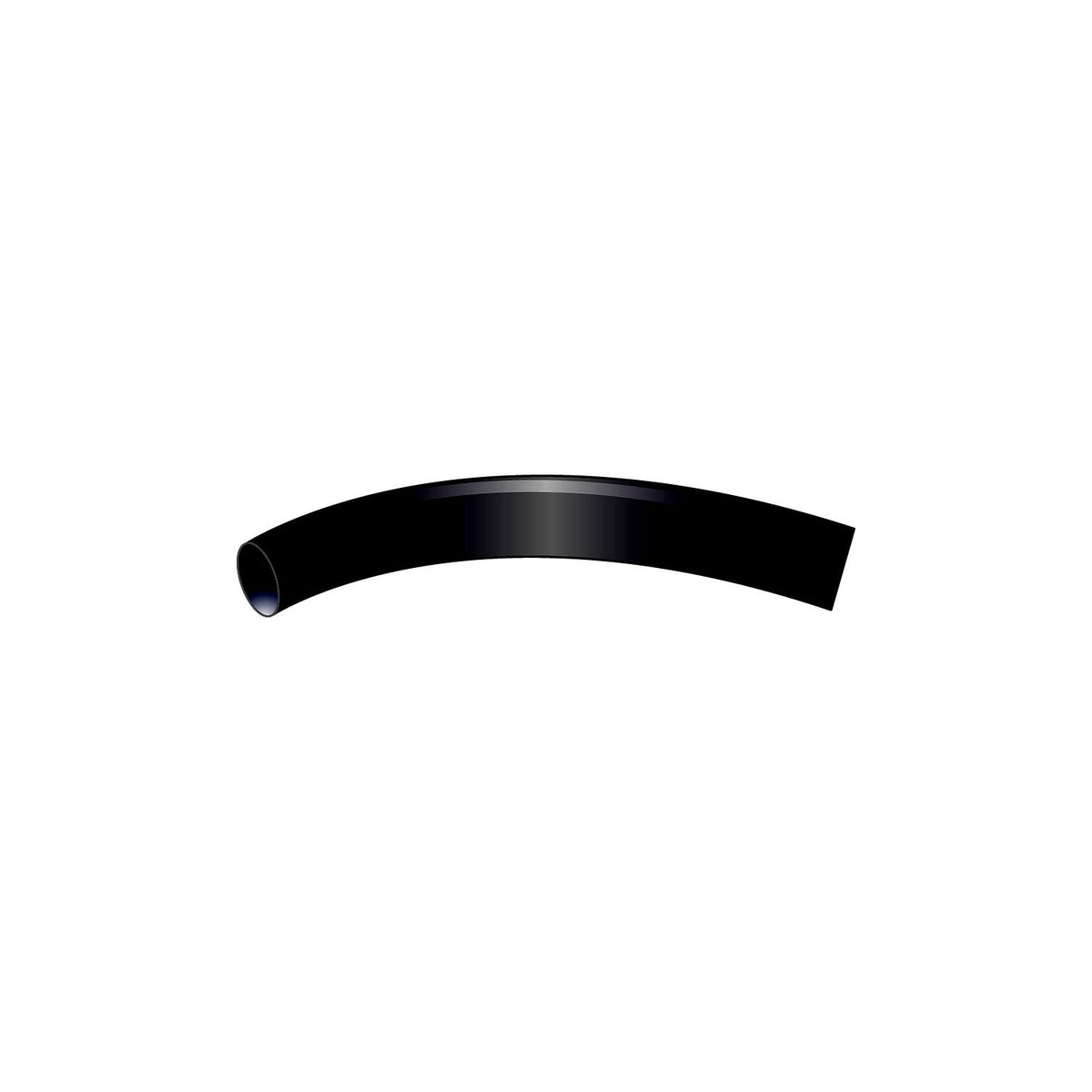 Heat Shrink Vinyl Sleeve, 3/8″ x 6″ Black