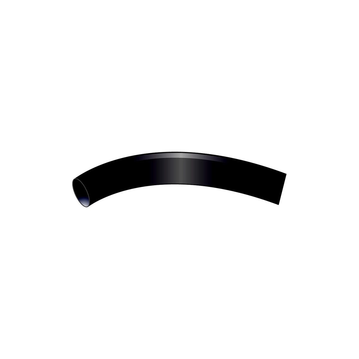 Heat Shrink Vinyl Sleeve, 1/2″ x 6″ Black