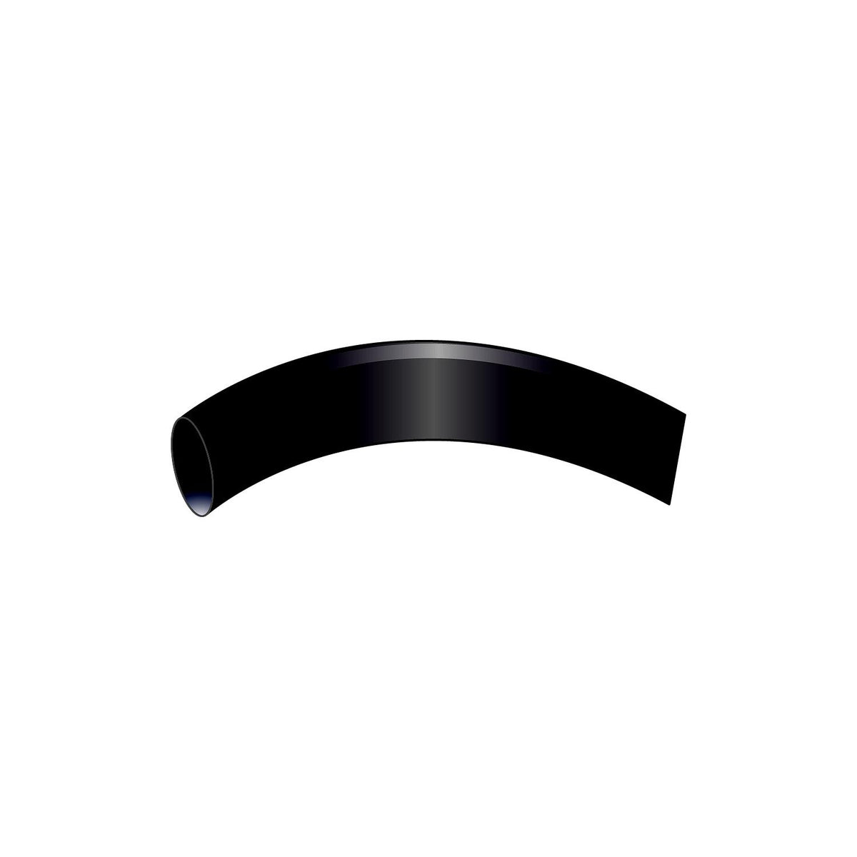Heat Shrink Vinyl Sleeve, 3/4″ x 6″ Black
