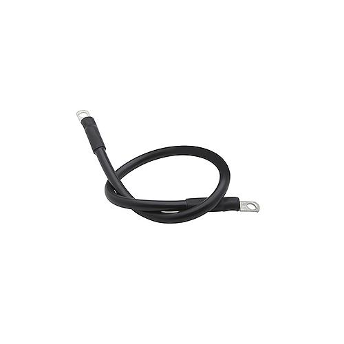 Seachoice 63021 Tinned Copper Battery Assembly, 4 AWG, Black, 2'
