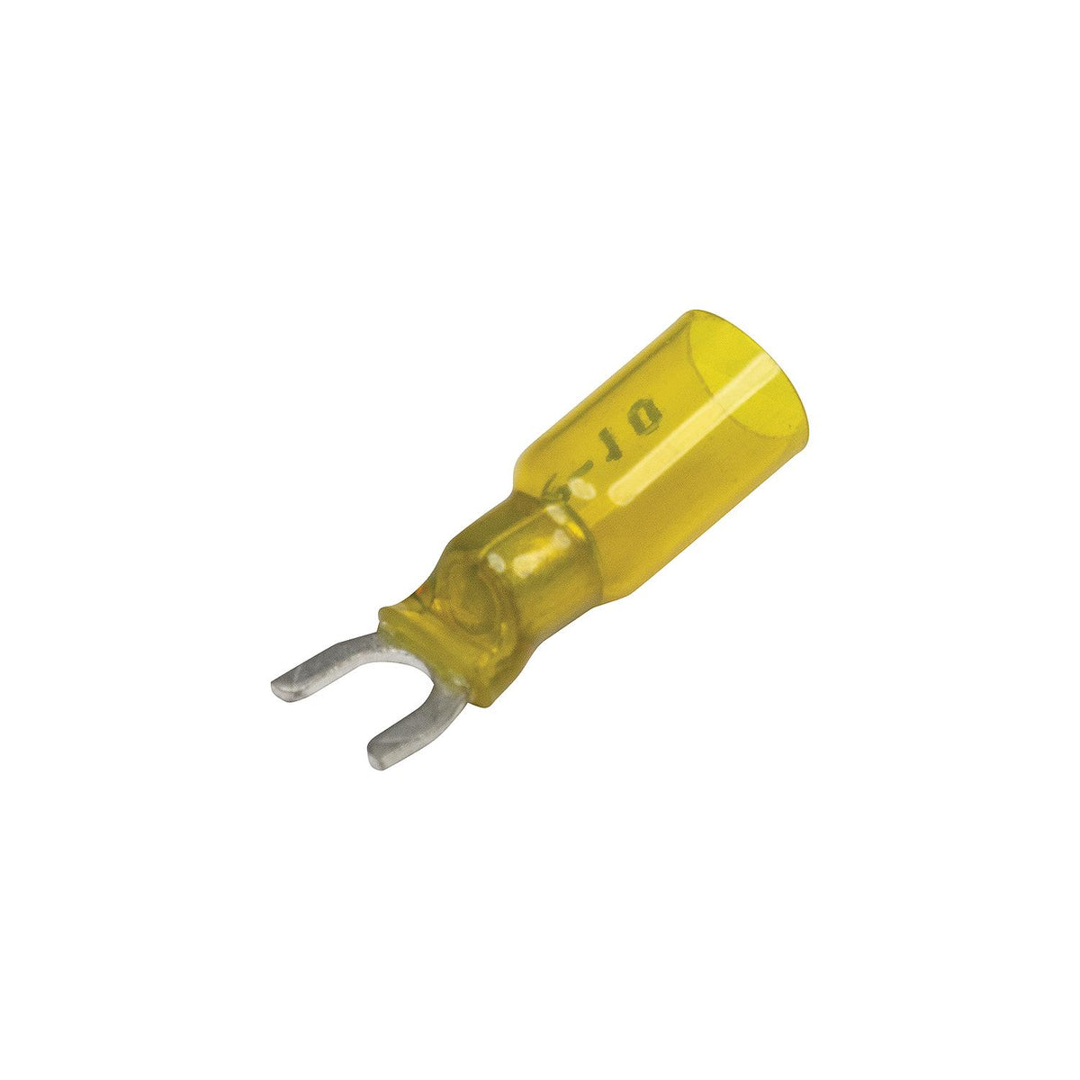 Seachoice 64043 3-To-1 Heat Shrink Spade Terminal - 12-10 Ga., #10 Stud, 25/Bag