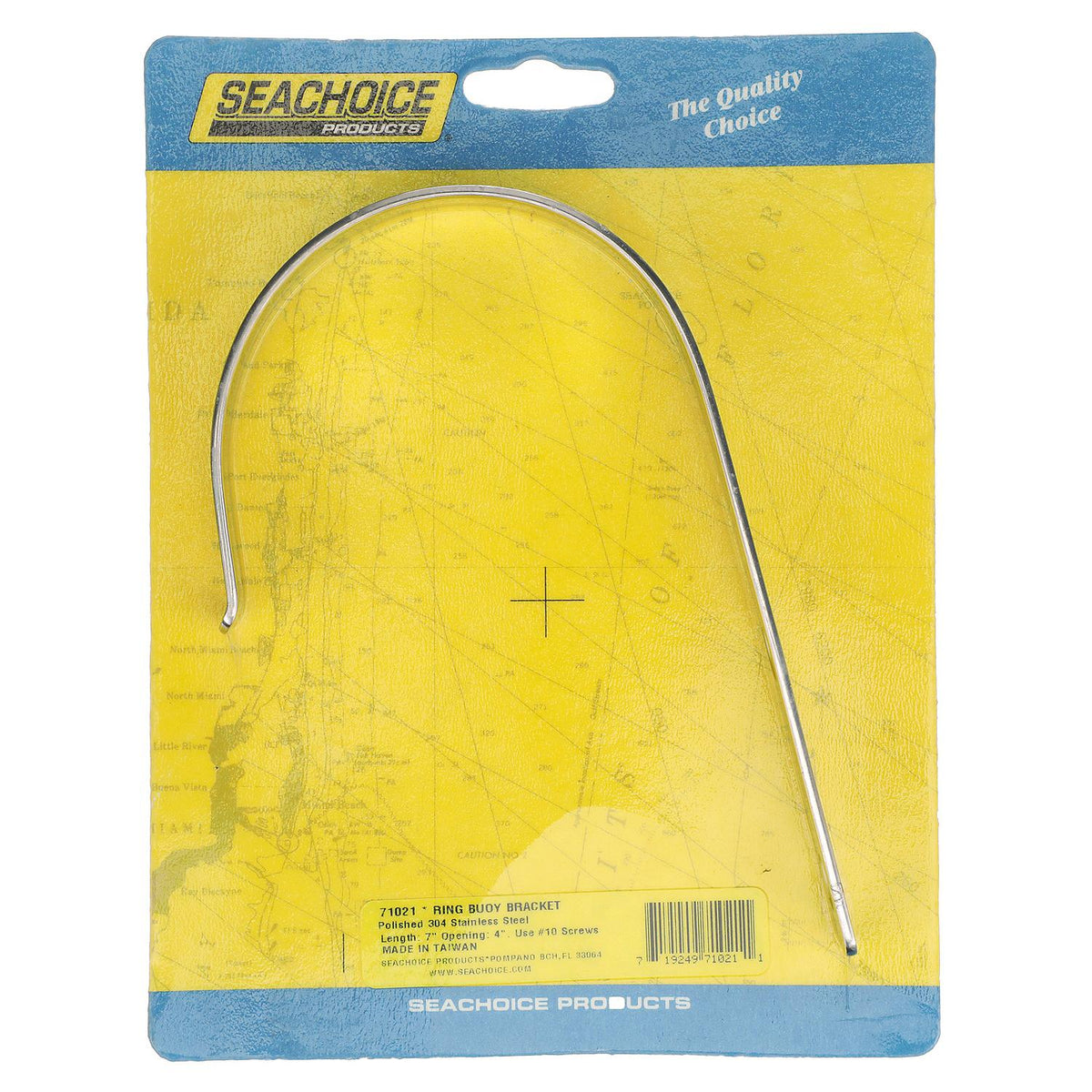 Seachoice Stainless Steel Ring Buoy Bracket
