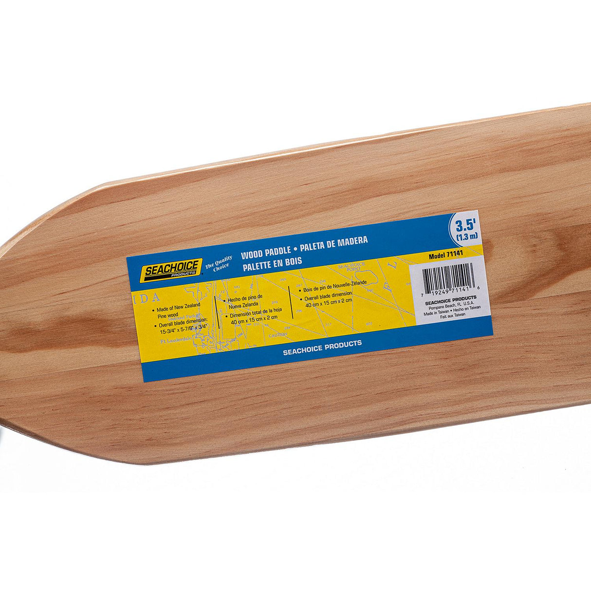 Seachoice 71141 Standard Wood Paddle - 3.5 Ft.