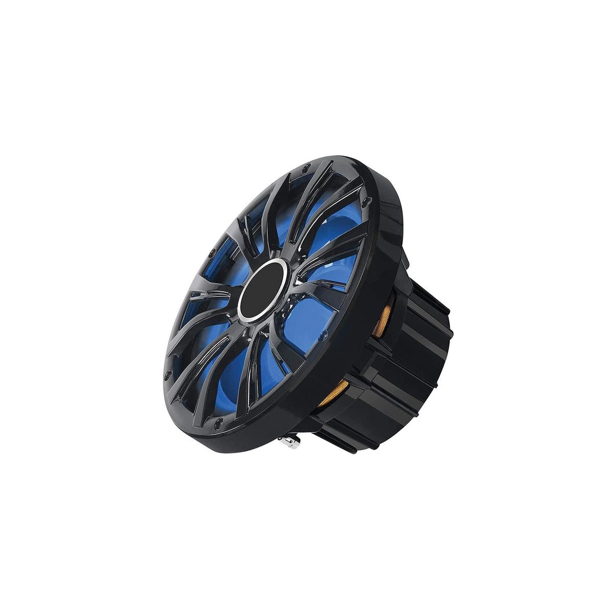 Seachoice 72113 10″ 800W Subwoofer With LED Illumination, Black