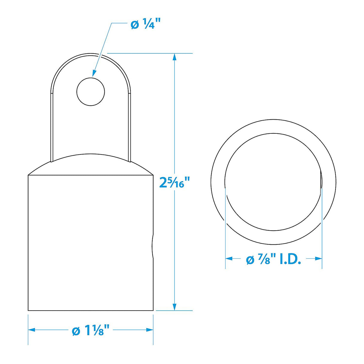 Seachoice External Eye End