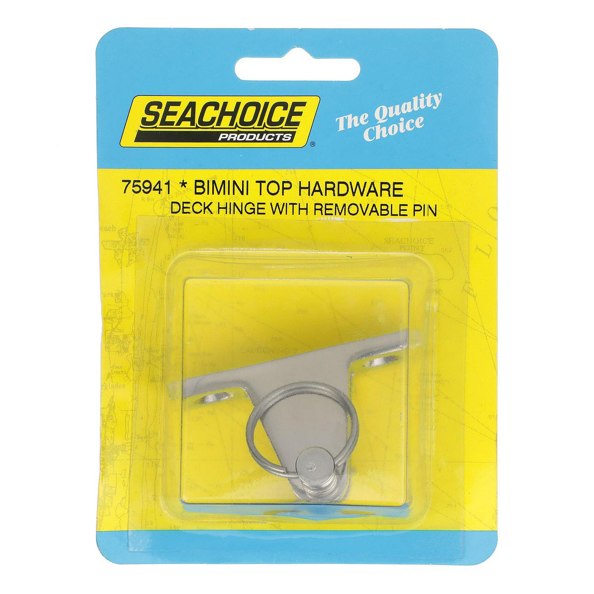 Seachoice Stainless Steel Deck Hinge With Removable Pin