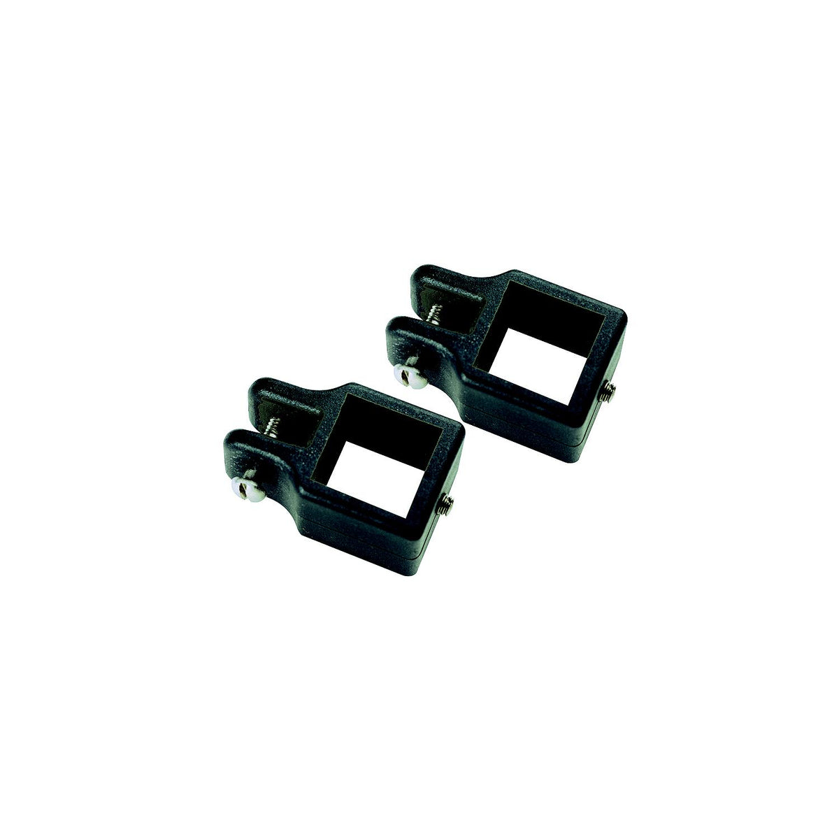 Seachoice Square Jaw Slides Fit 1″ OD Tube-Black (2 Per Pack)