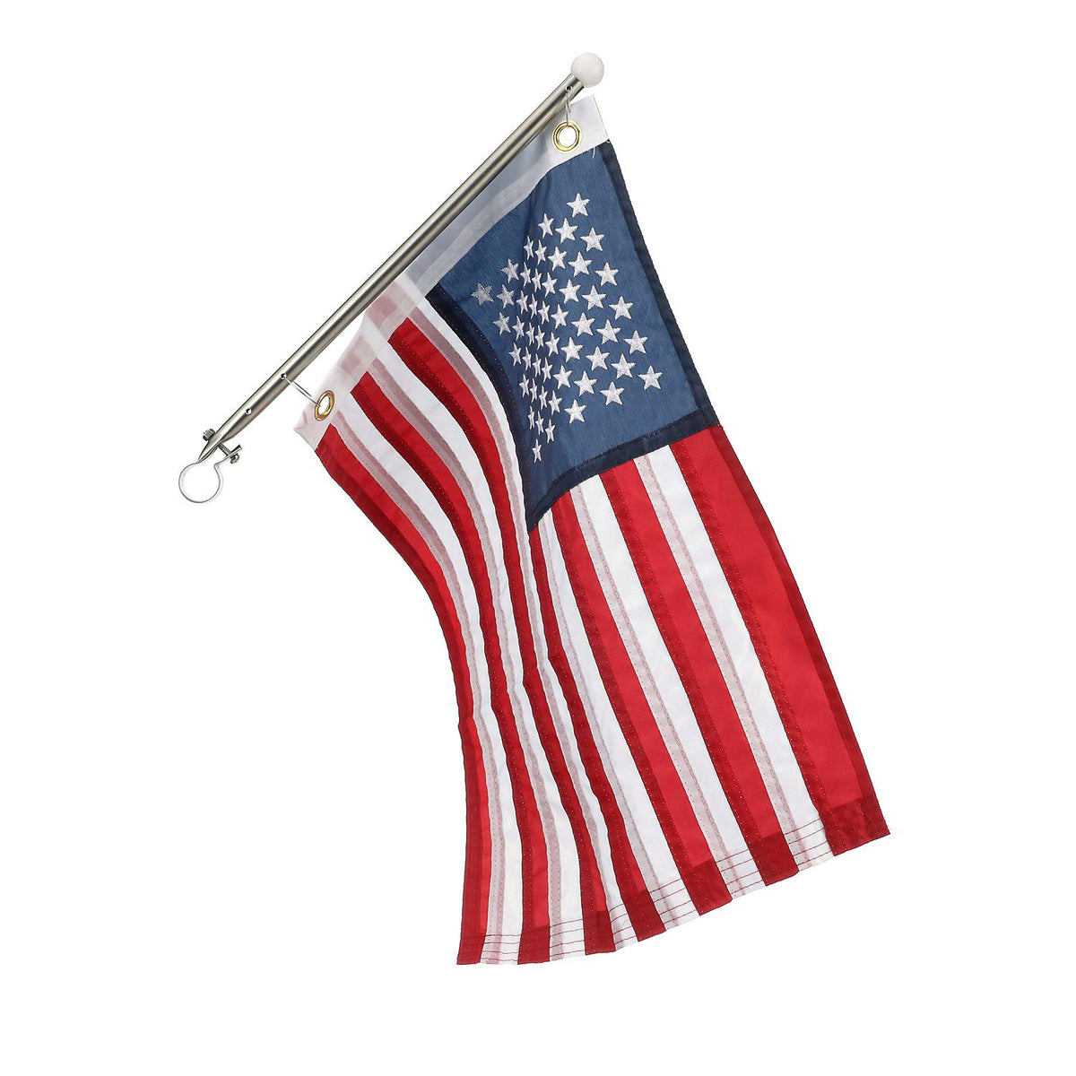 Seachoice 77001 7/8″ Rail Clamp Flag Staff 15-3/16″ Long
