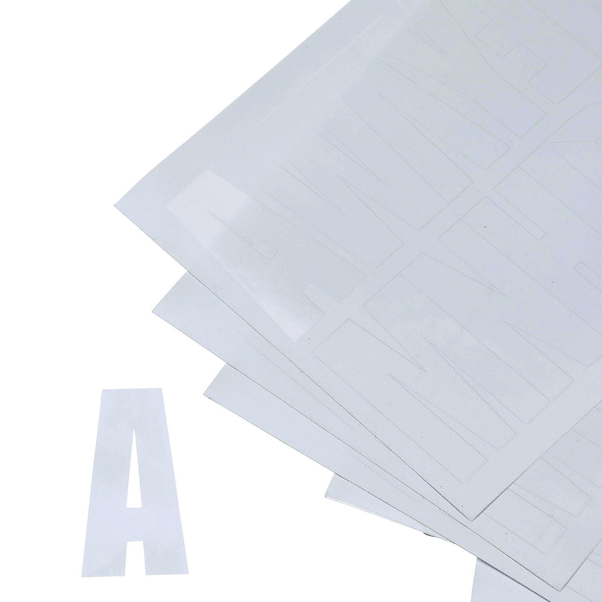 Seachoice 77121 3-1/4" 148 Piece Letter & Number Kit - White