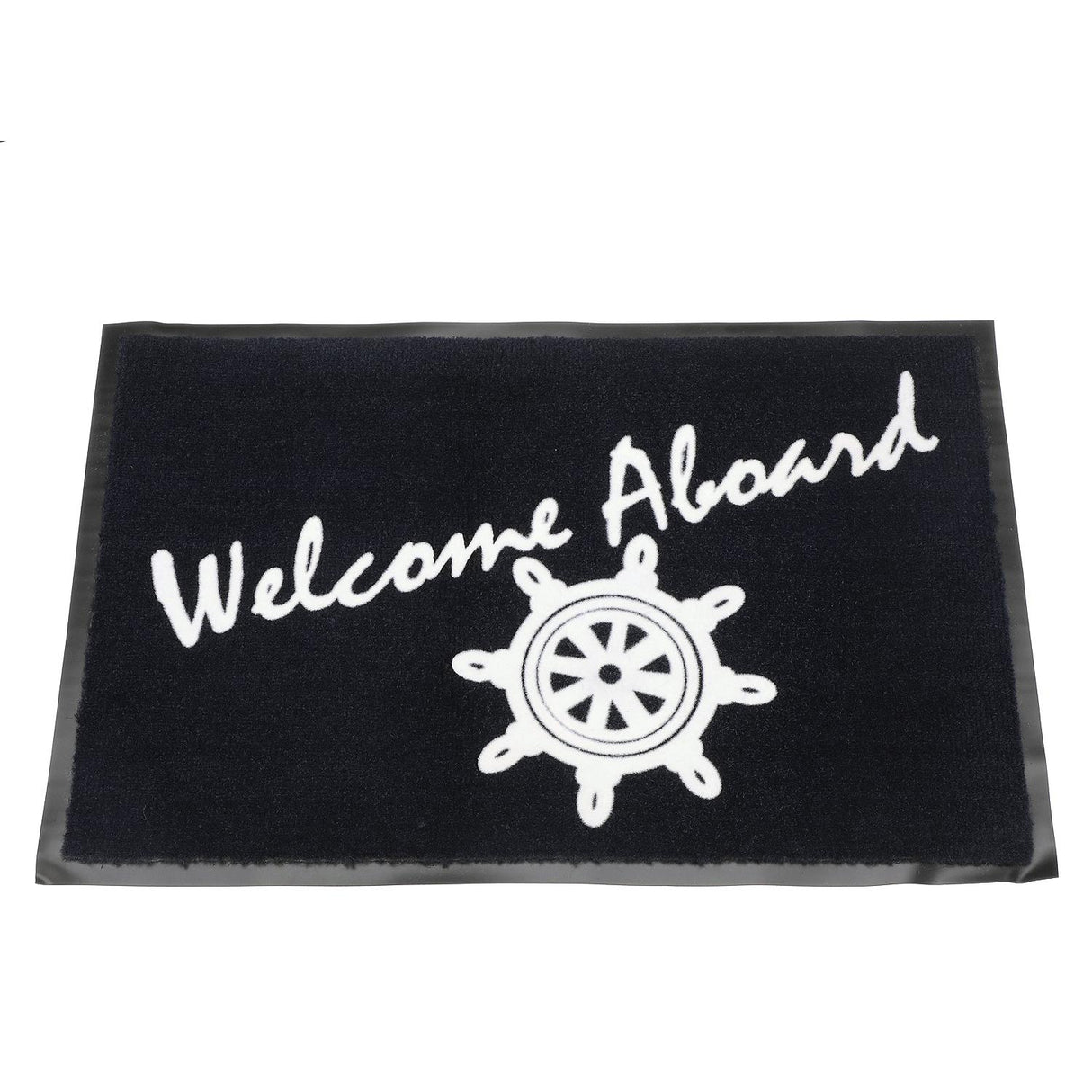 Seachoice 78180 18" x 27" Blue Welcome Aboard Mat