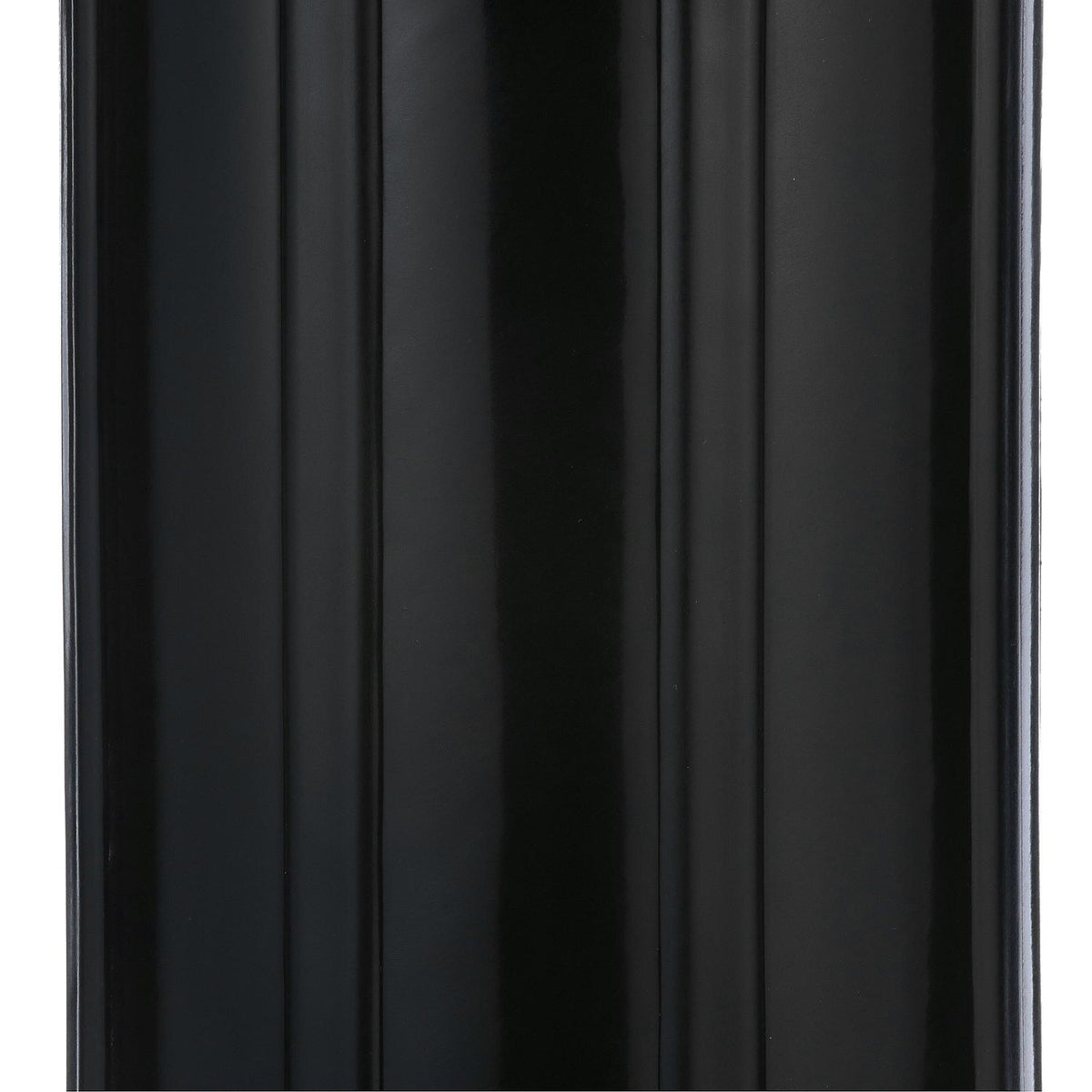 Seachoice 79141 Center Hole Ribbed Fender, Black, 6″ x 15″