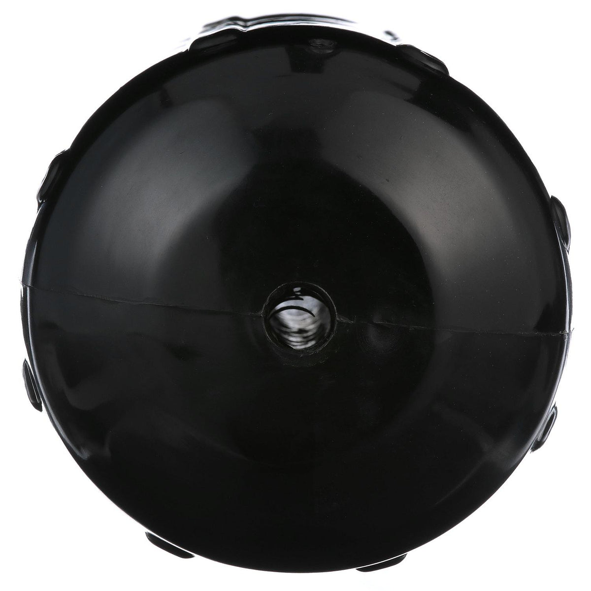 Seachoice 79141 Center Hole Ribbed Fender, Black, 6″ x 15″